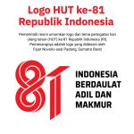 Logo HUT ke-81 Republik Indonesia