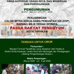 Penjaringan Calon Mitra KSP Pasar Rakyat Tenguyun Kota Tarakan
