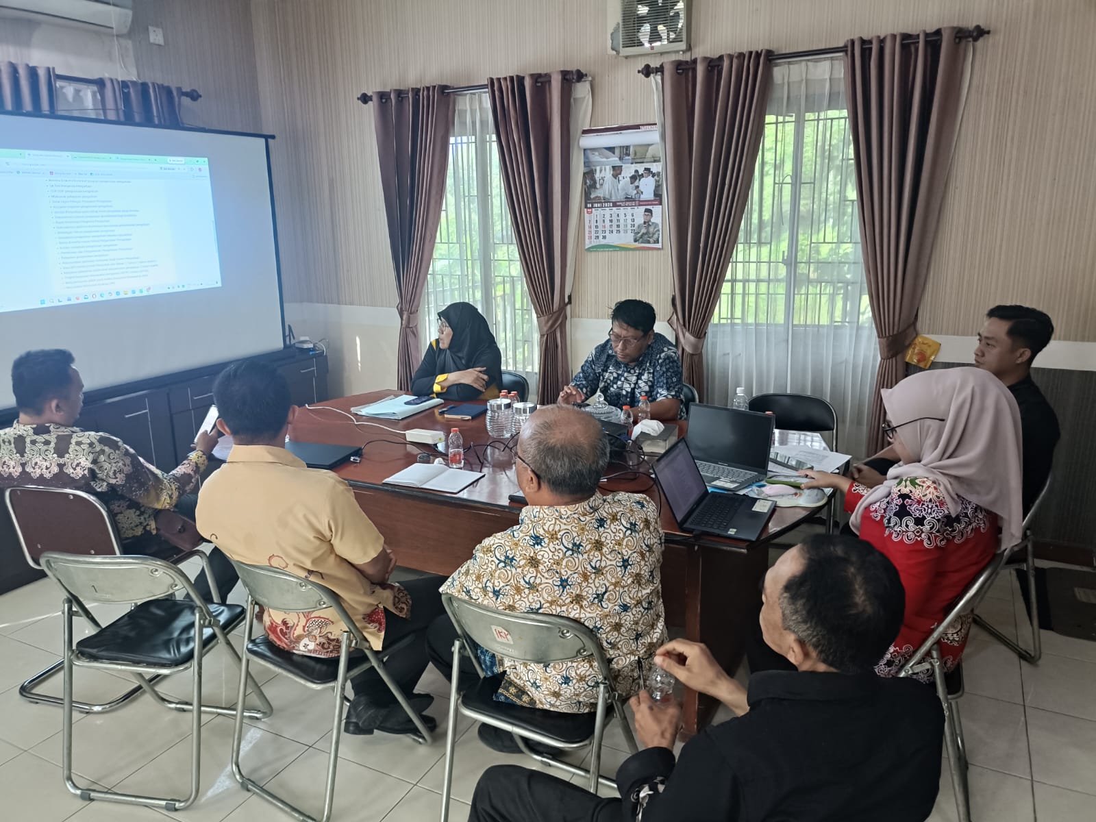 Rapat Internal DKISP Bahas Monitoring dan Evaluasi Pengaduan